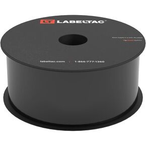 LT4/LT4P/LTPX Indoor/Outdoor Rack Label Supply 2" x 150' Black