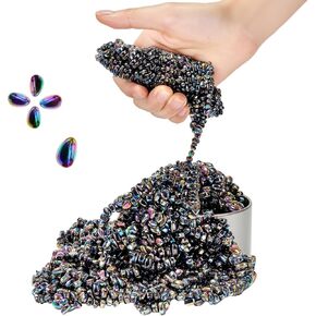 Fidget Toys Adults,Gifts for Men,Women,Teens Boy,Dad,Boyfriend,Him,Cool Stuff & Gadgets,Sensory Toys,Desk Decor,Anxiety Relief Items,Magnetic Balls,550 pcs Ferrite Putty