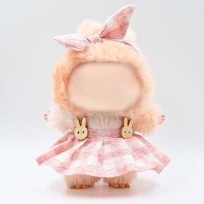 17cm Doll Clothes Set(NO Doll) - Casual Style Set for 6.7inch Doll, 2025 Summer Outfit(NO Doll)(Bunny(Green))