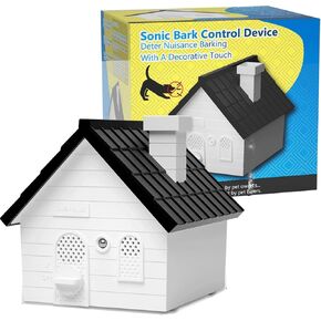 Anti Barking Device, Ultrasonic Dog Bark Deterrent Devices, Bark Box, 50 Ft. Dog Barking Control Device Indoor Outdoor for Dogs Training & Behavior Aids