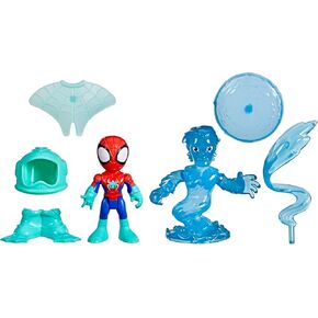 Spidey وأصدقائه المذهلين Marvel Water-Webs Spidey & Hydro-Man Toys ، شخصيات الحركة 3 بوصة ، ألعاب Hero Super for Kids ، Age 3+