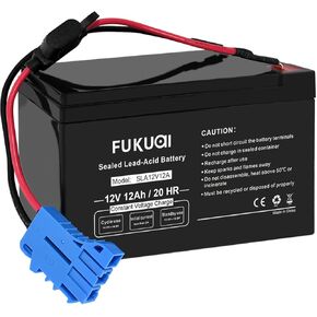 Replacement Compatible with Peg Perego 12 Volt 12Ah Rechargeable Battery for Ride-On Toys