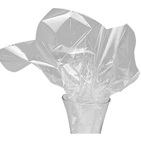 أوراق الورق Mart Cellophane 15 "× 24" - 1.0 مل سميكة | الكمية: 250