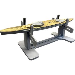 Stand for Model Boat kit Berth jig Stand Building aid Tool, for Most OF1/350-1/700 (Grey-3D Printed)