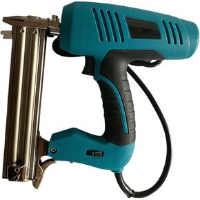 Pneumatic Upholstery Stapler Electric Nail Gun Stapler Electric Straight Nail Gun Furniture Staple Gun for Frame Woodworking Tools