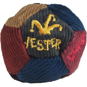 JostChee Multicolor Corduroy Hacky Sack - 2.25 بوصة ، 12 لوحة ، مملوءة بالرمال