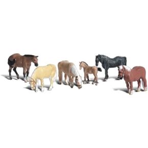 Woodland Scenics N Farm Horses