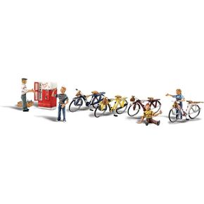 WOODLAND SCENICS A2752 Bicycle Buddies O WOOU2752