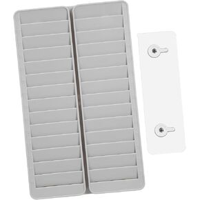 Attendance Cards Holder with Wall Mounted Slot Rack for Cards for Attendance Machines Offices and Simple Design for Exam Rooms