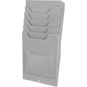 Material Card Rack Card Slot Rack Card Dividers Holders Pocket Card Holder Cards Organizer Racks Employee Time Rack Wall Organiser Job Clock Card Rack Plastic Light