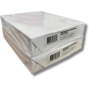 Multipurpose Copy Paper, 8.5 x 11 Inches, 20 lb, 96 Brightness, 500 Sheets per Ream, 2 Pack