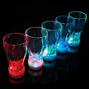 11-oz LED Light-Up Flashing Multi-Color Cola/Juice Party Cup