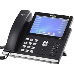 Yealink SIP-T48G Gbit VoIP Phone Ultra-Elegant Touchscreen (Renewed)