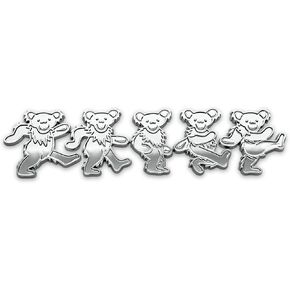 The Bear 5-Pack Car Badge Emblem in Multicolor