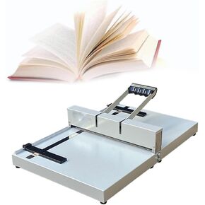 350mm Portable Hand Operated Paper Creasing Machine, A3 Paper Folding Machine with Positioning Baffle, Indentation Depth 0.8mm, Heavy Duty Office Tool for Precise Scoring & Creasing