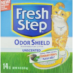 Fresh Step Scoopable Cat Litter, Perfume & Dye Free, 14 lb