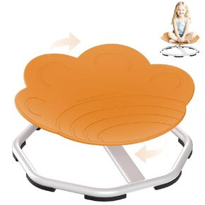 Spinning Chair for Autistic Kids, Kids Sensory Swivel Chair Training Body Coordination and Balance, Upgraded Cat Claw Shape Sit and Spin Sensory Toys Indoor Outdoor