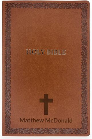 Personalized Soft Touch NIV Holy Bible with Custom Name Includes Up to 3 Rows of Text | Custom Gift for Christian & Religious Celebrations (Brown) in Saudi Arabia