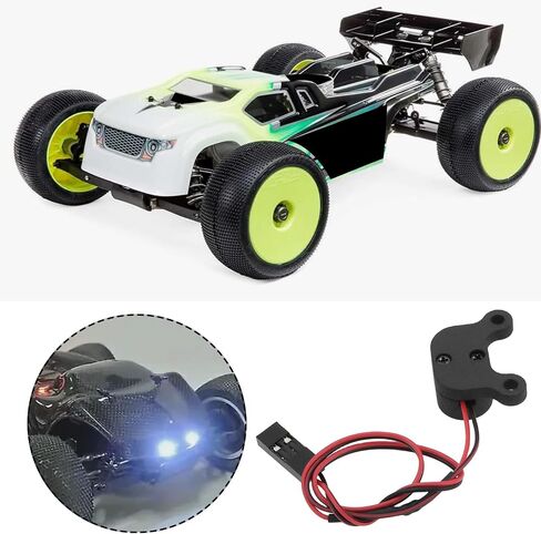1SET RC CAR الأمامي LED LED ترقيات مجموعات متوافقة مع LOSI MINI 1/14 in Saudi Arabia