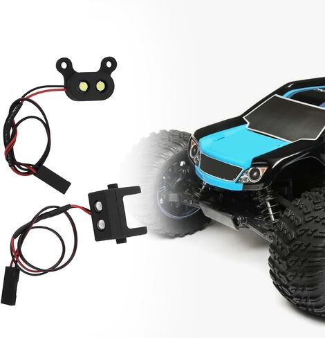 1SET RC CAR الأمامي LED LED ترقيات مجموعات متوافقة مع LOSI MINI 1/14 in Saudi Arabia
