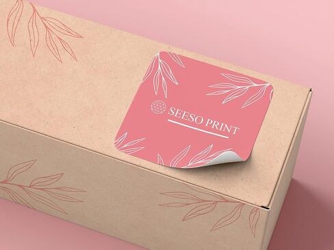 300 pcs Premium Custom Stickers Paper 2 inch Round Uncoated - Personalized Stickers for Businesses with Logo and Name. Birthday and Wedding Favors. Baby Pets Label Product Boxes in Saudi Arabia