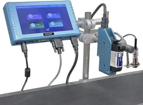 Automatic Inkjet Coding Machine for Production Line, 260E TIJ Inkjet Printer with 7" Touchable Screen for Date/Batch/QRCode/Barcode/Logo etc (1 Nozzle / 0.5 in) in Saudi Arabia