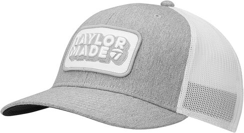 Men's Standard Retro Trucker Hat, White in Saudi Arabia
