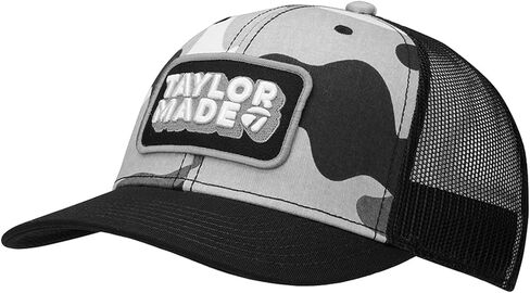 Men's Standard Retro Trucker Hat, White in Saudi Arabia