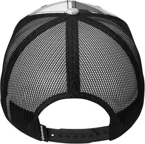 Men's Standard Retro Trucker Hat, White in Saudi Arabia