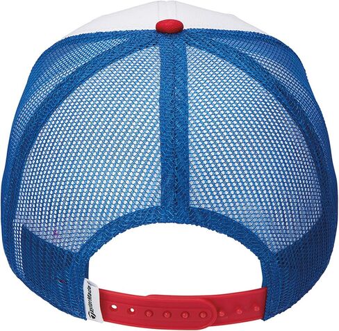 Men's Standard Retro Trucker Hat, White in Saudi Arabia