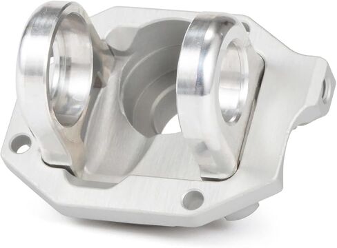 Aluminum Front Rear Diff Cover Bearing Retainers Third Member Set for Vanquish F10 Portal/Straight Axle H10 Optic Upgrade (Rear Diff Cover BK) in Kuwait