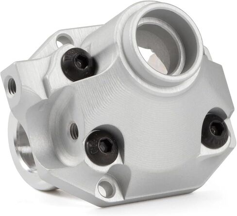 Aluminum Front Rear Diff Cover Bearing Retainers Third Member Set for Vanquish F10 Portal/Straight Axle H10 Optic Upgrade (Rear Diff Cover BK) in Kuwait