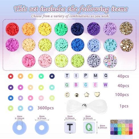 Xiannvxi 1260pcs head beads kit for stired switcle 18color 6mm ملونة لؤلؤة kandi kands kit for jews in Kuwait