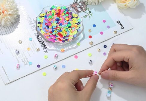 Xiannvxi 1260pcs head beads kit for stired switcle 18color 6mm ملونة لؤلؤة kandi kands kit for jews in Kuwait