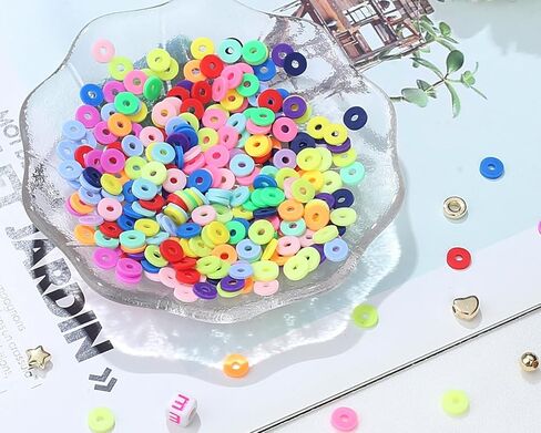Xiannvxi 1260pcs head beads kit for stired switcle 18color 6mm ملونة لؤلؤة kandi kands kit for jews in Kuwait