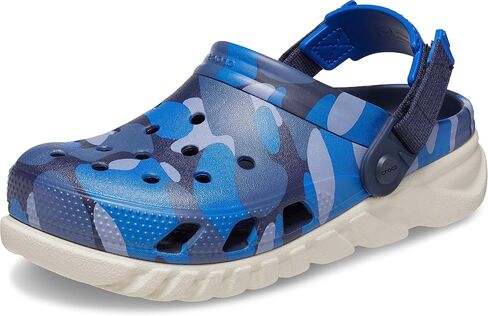 Crocs Unisex-Child Duet Max Ii Clog, Storm, 4 Big Kid in Saudi Arabia