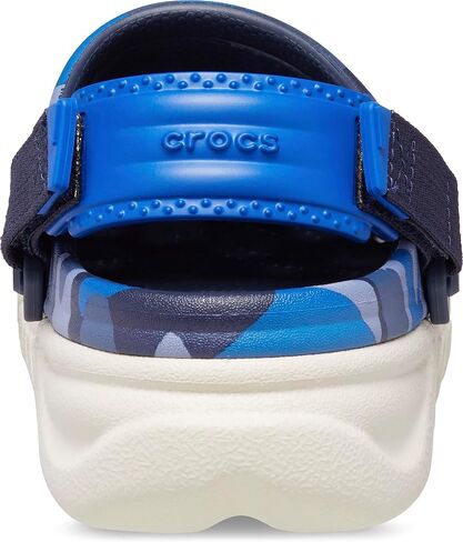 Crocs Unisex-Child Duet Max Ii Clog, Storm, 4 Big Kid in Saudi Arabia