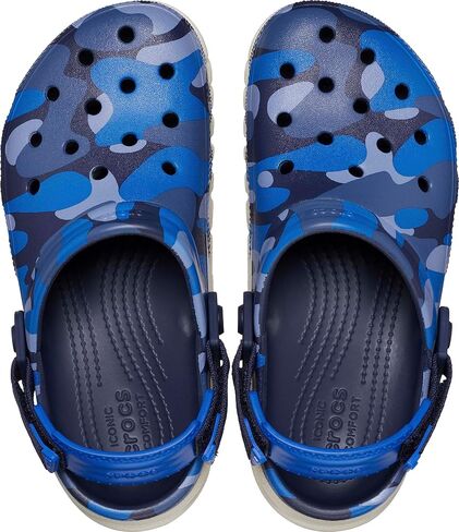 Crocs Unisex-Child Duet Max Ii Clog, Storm, 4 Big Kid in Saudi Arabia
