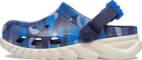 Crocs Unisex-Child Duet Max Ii Clog, Storm, 4 Big Kid in Saudi Arabia