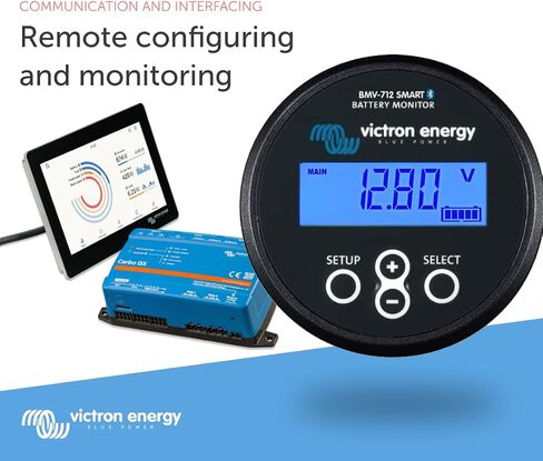 Victron Energy BMV-712 Smart Battery Monitor (Black) in Saudi Arabia