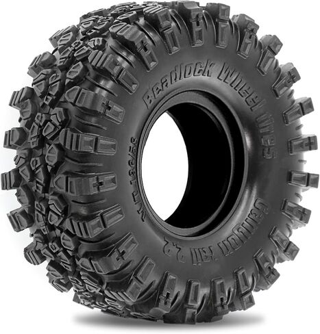 Redspider • Rubber 2.2 '' Crawler Tires 2.2 '' جميع إطارات التضاريس لـ 2.2 '' Beadlock Wheels 1/10 1/8 Scale Rock Rock Car Axial SCX10 90047 D90 TF2 Tamiya CC01 in Kuwait