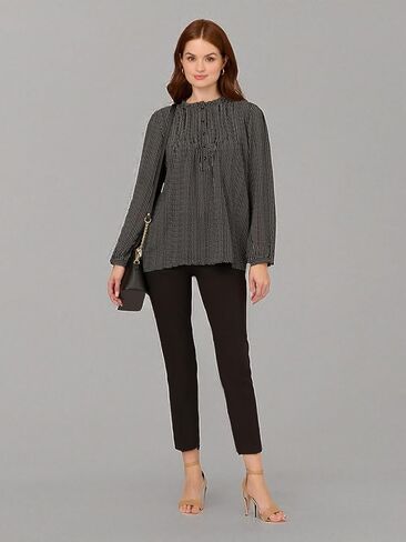 Women's Pintuck Button Down Blouse in Saudi Arabia