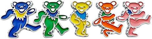 The Bear 5-Pack Car Badge Emblem in Multicolor in Saudi Arabia