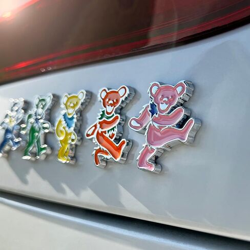 The Bear 5-Pack Car Badge Emblem in Multicolor in Saudi Arabia