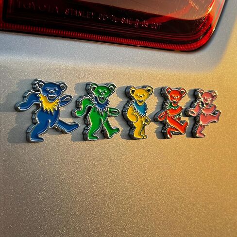 The Bear 5-Pack Car Badge Emblem in Multicolor in Saudi Arabia
