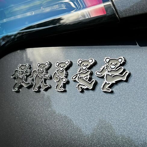The Bear 5-Pack Car Badge Emblem in Multicolor in Saudi Arabia