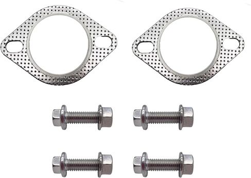 3 Inch Exhaust Gasket 2 Bolt for 3 Inch Muffler Flange Manifold 120-07610-0002 High Temperature 5 Pcs ，Exhaust Gasket 3 Inch in Saudi Arabia