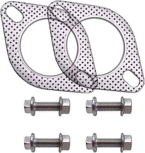 3 Inch Exhaust Gasket 2 Bolt for 3 Inch Muffler Flange Manifold 120-07610-0002 High Temperature 5 Pcs ，Exhaust Gasket 3 Inch in Saudi Arabia