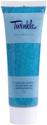 Twinkle Toes Glitter Gel Mane ، Tail ، Coat - 1 Color 4oz مع Glitter Gel Guide (Royal Blue) in Kuwait