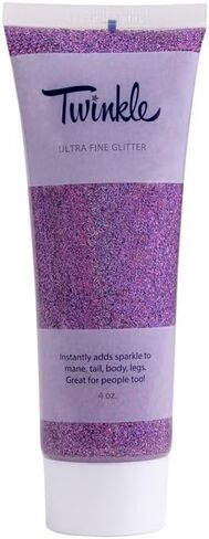 Twinkle Toes Glitter Gel Mane ، Tail ، Coat - 1 Color 4oz مع Glitter Gel Guide (Royal Blue) in Kuwait